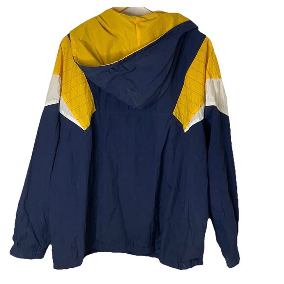 VTG 90s IOU Nylon 1/2 Zip Windbreaker Jacket Pullover Streetwear Skater Men LRG - Picture 14 of 15